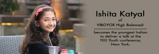 Ishita Khatyal of VIBGYOR High Balewadi outshines at the TED Youth conference in New York