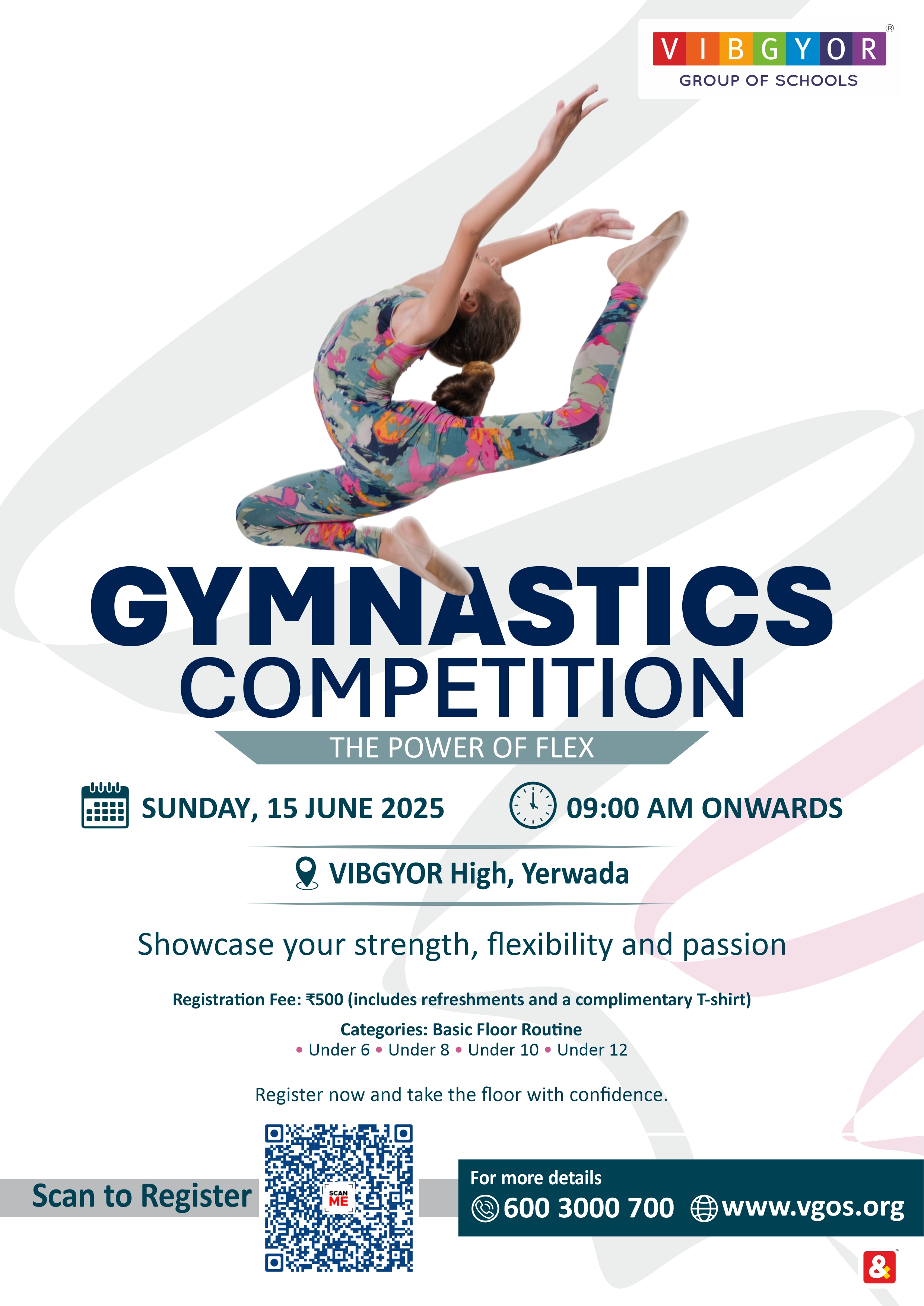 Gymnastics Competition – The Power of Flex artwork