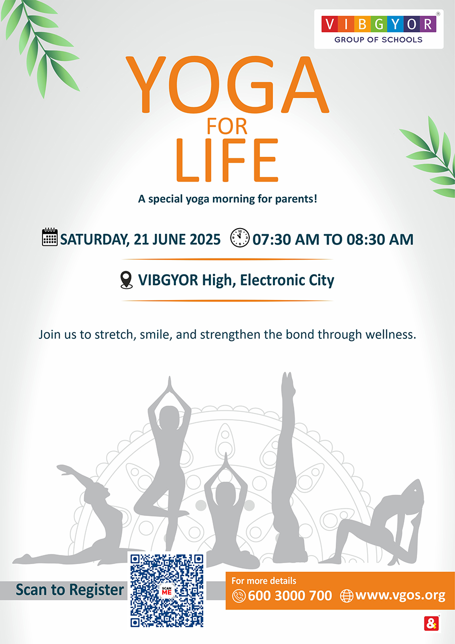 Yoga For Life, Electronic City artwork