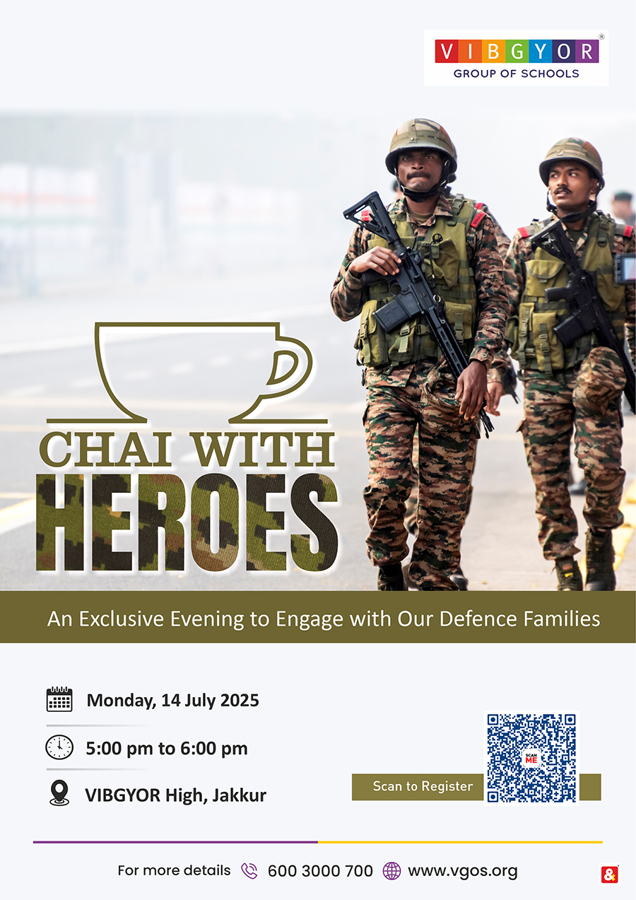 Chai with Heroes, Jakkur artwork