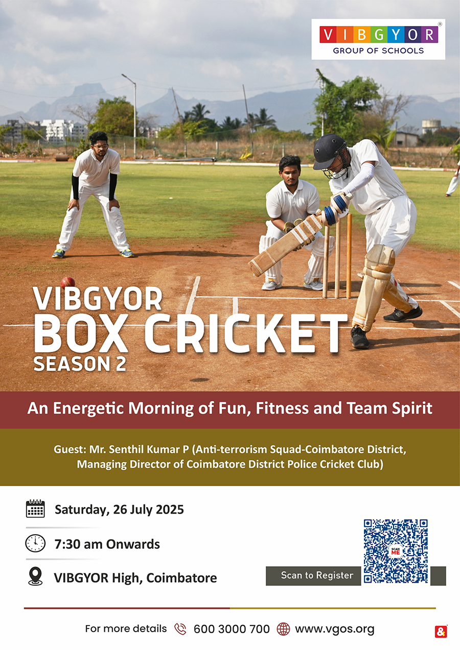 VIBGYOR Box Cricket Season 2, Coimbatore artwork