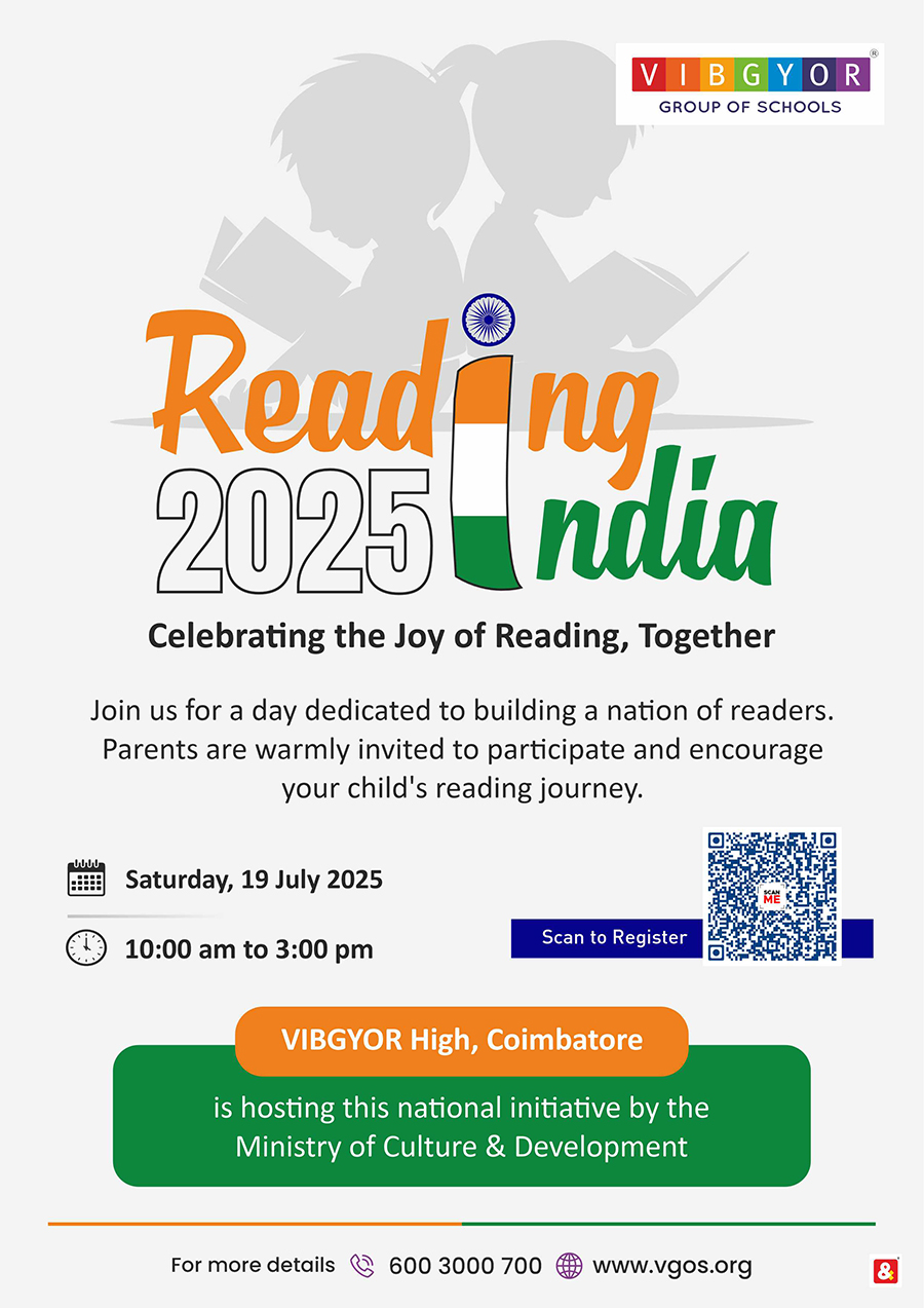 Reading India 2025, Coimbatore artwork