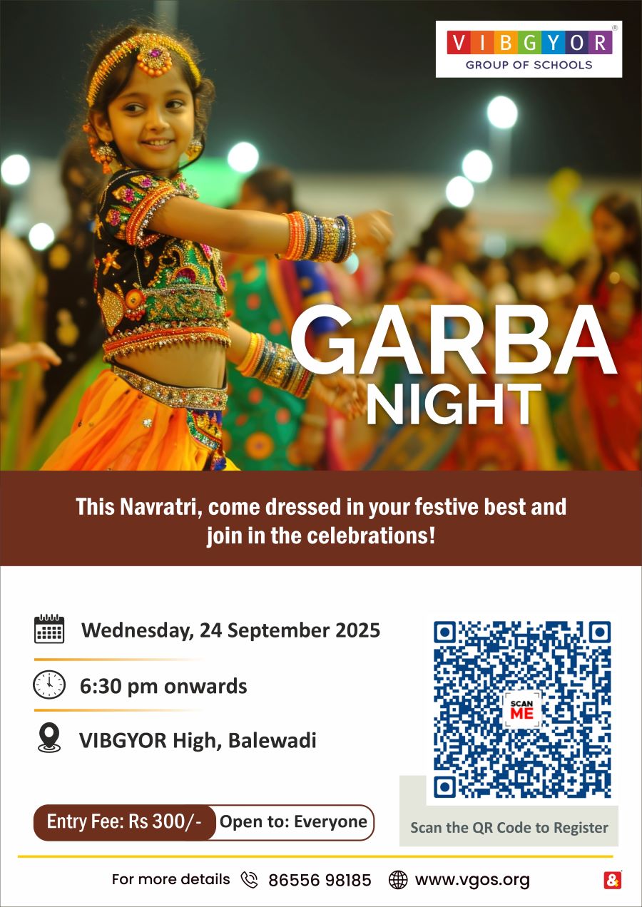 Garba Night, Balewadi artwork