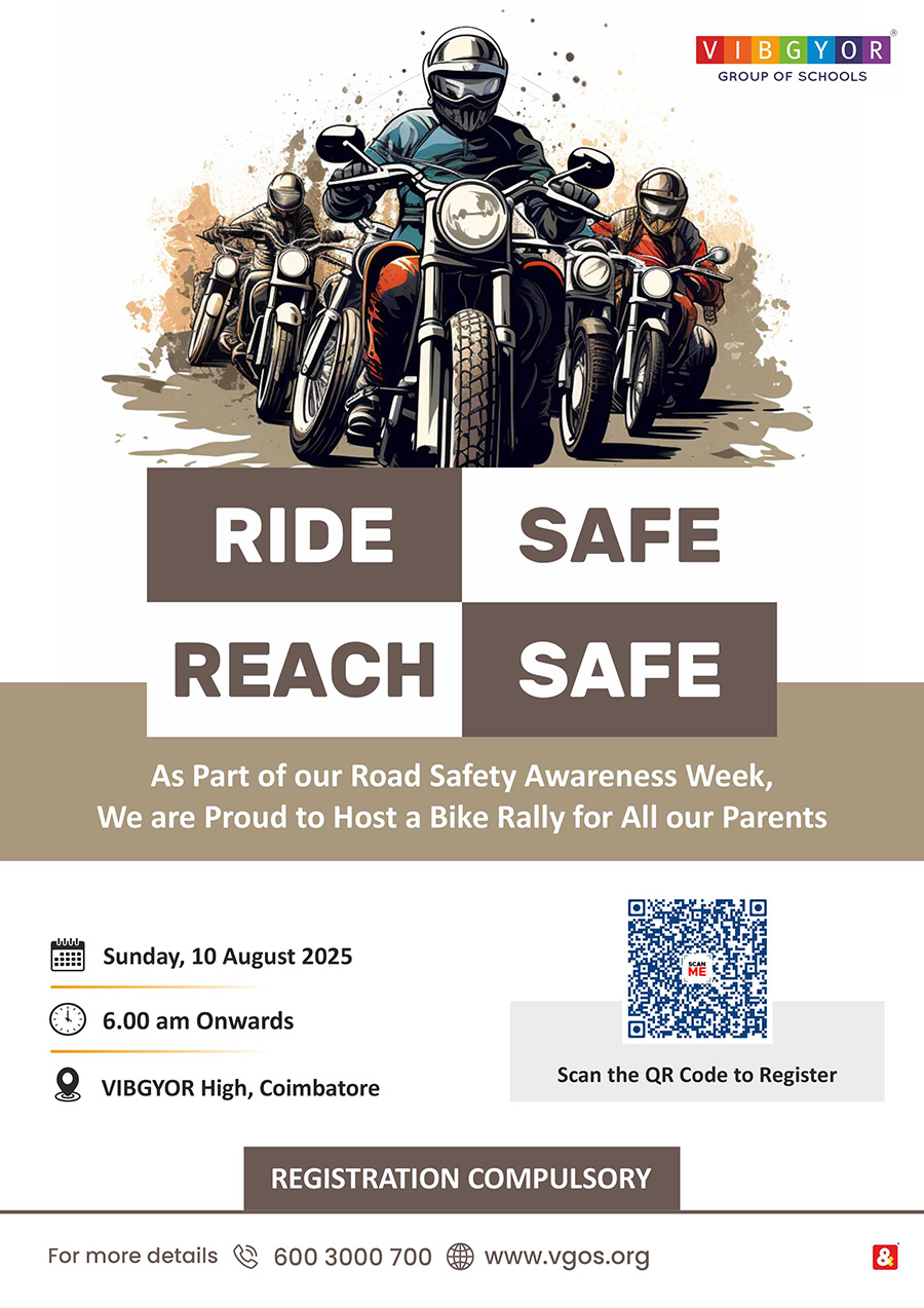 Ride Safe Reach Safe, Coimbatore artwork
