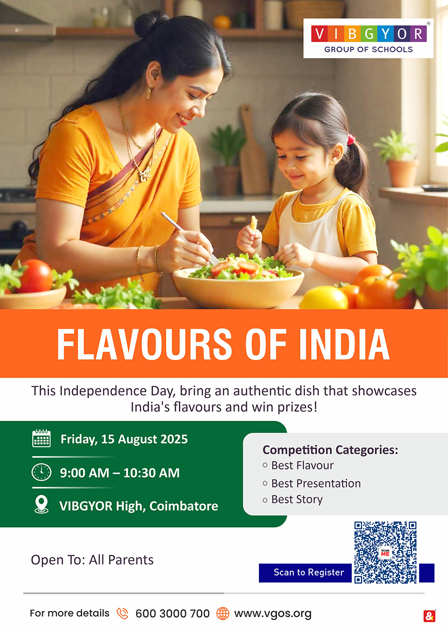 Flavours of India, Coimbatore artwork