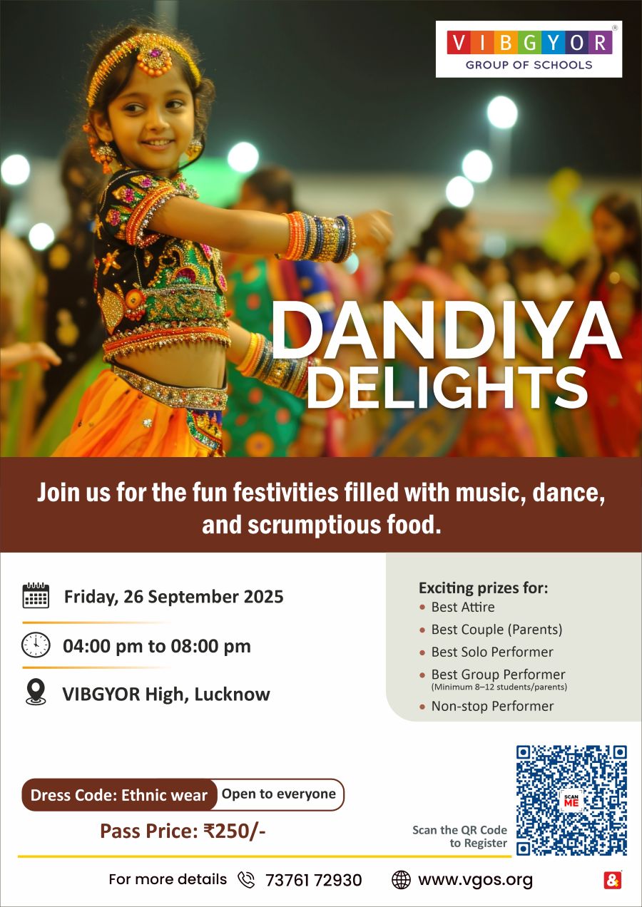 Dandiya Delights, Lucknow artwork