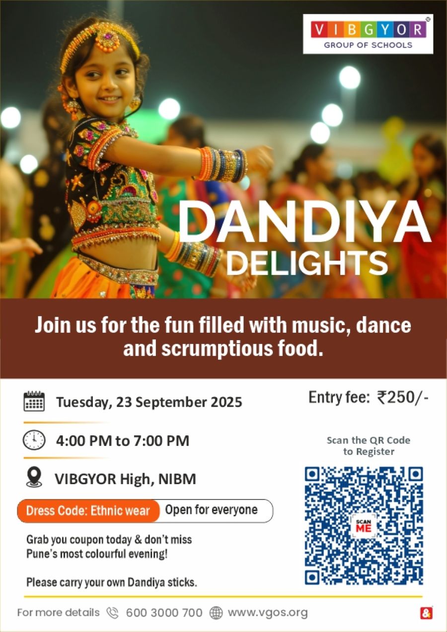 Dandiya Delights, NIBM artwork
