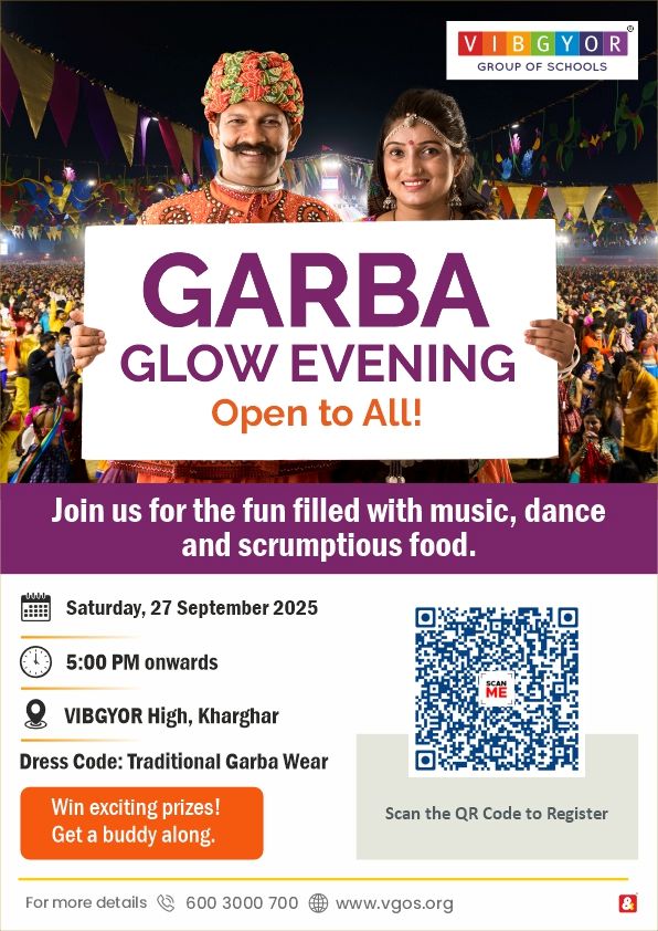 Garba Glow Evening, Kharghar artwork