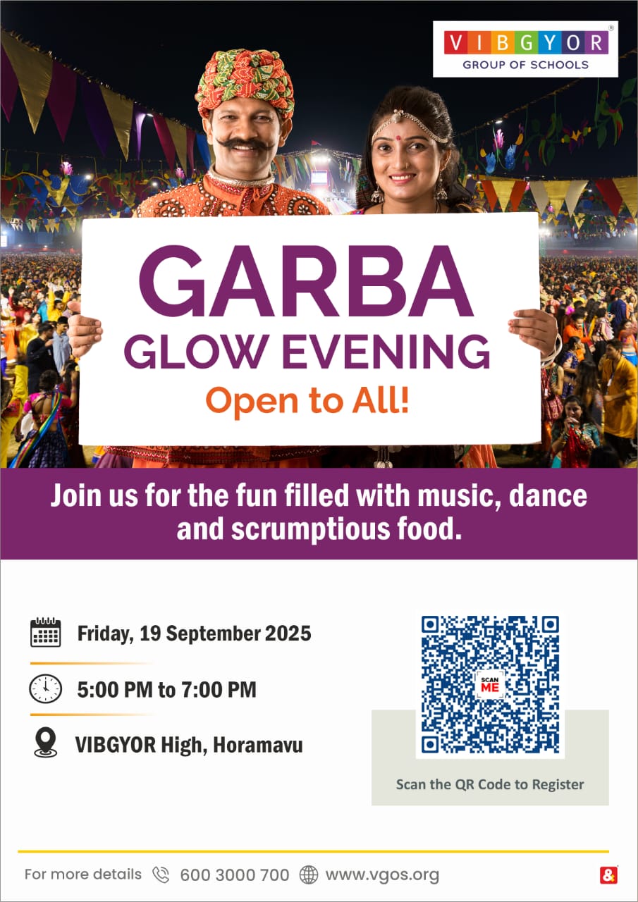Garba Glow Evening, Horamavu Event