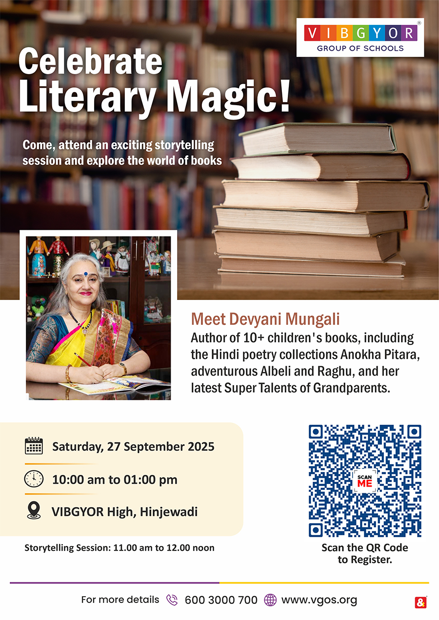 Celebrate Literary Magic, Hinjewadi artwork