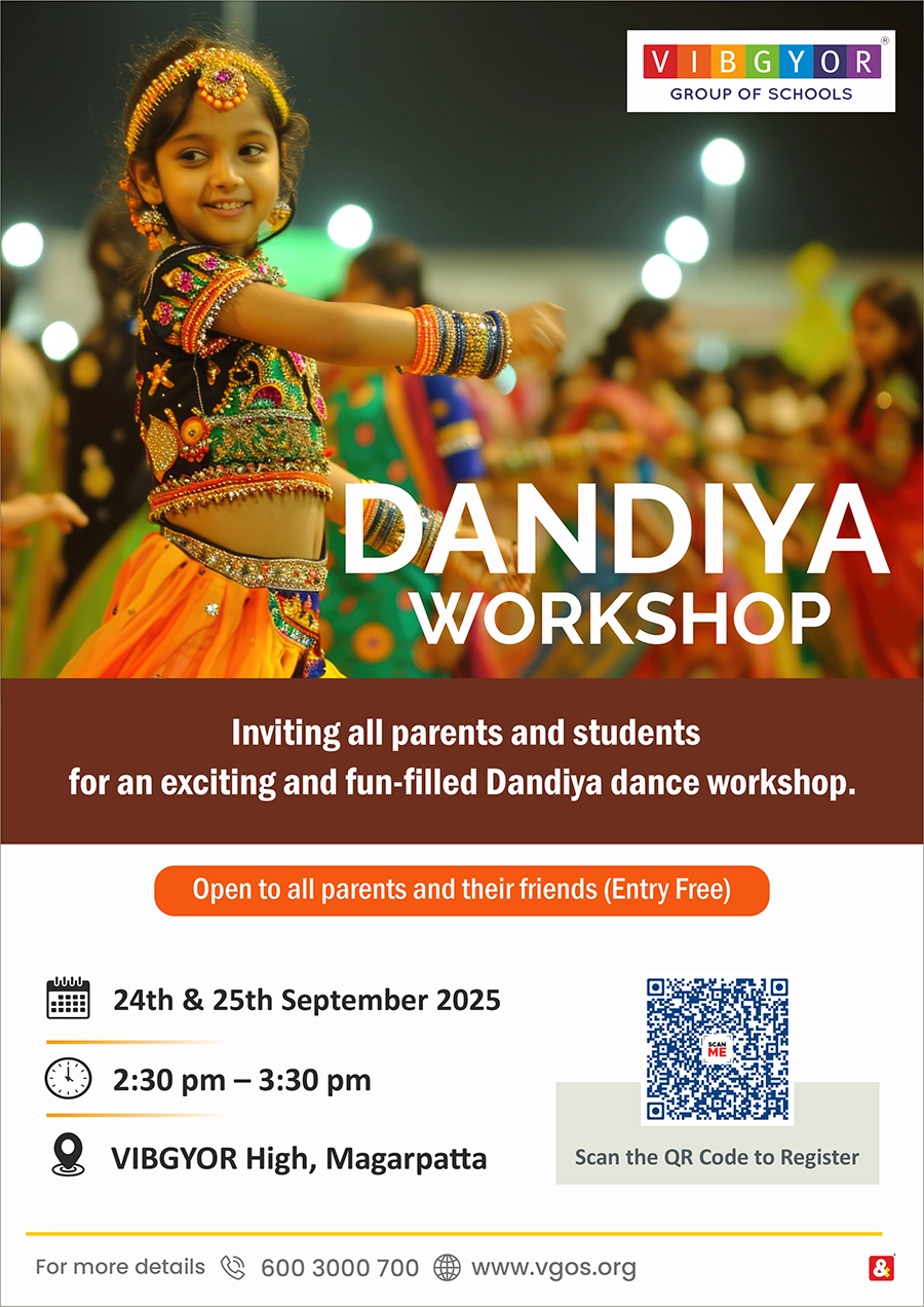 Dandiya Workshop, Magarpatta artwork