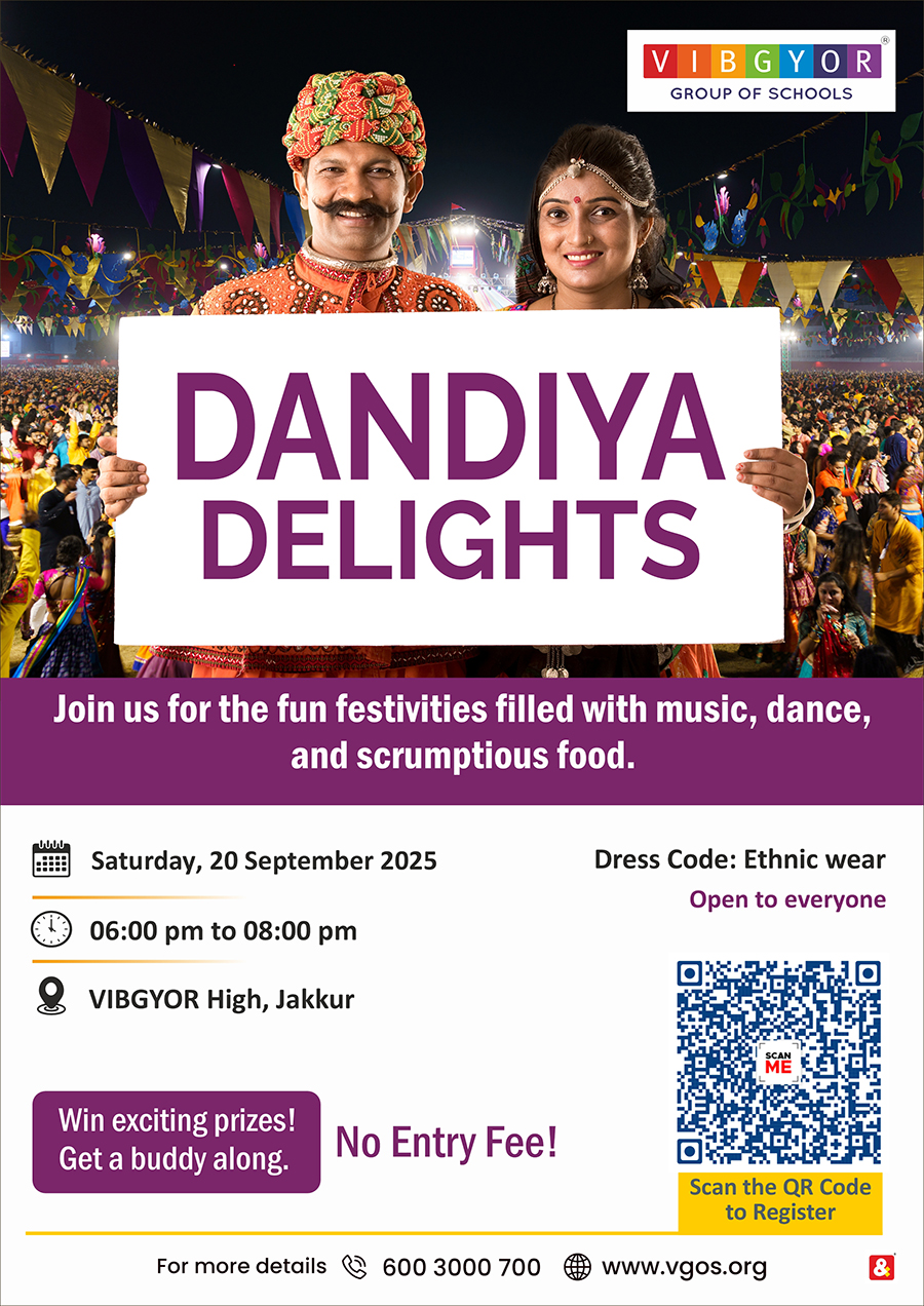 Dandiya Delights, Jakkur artwork