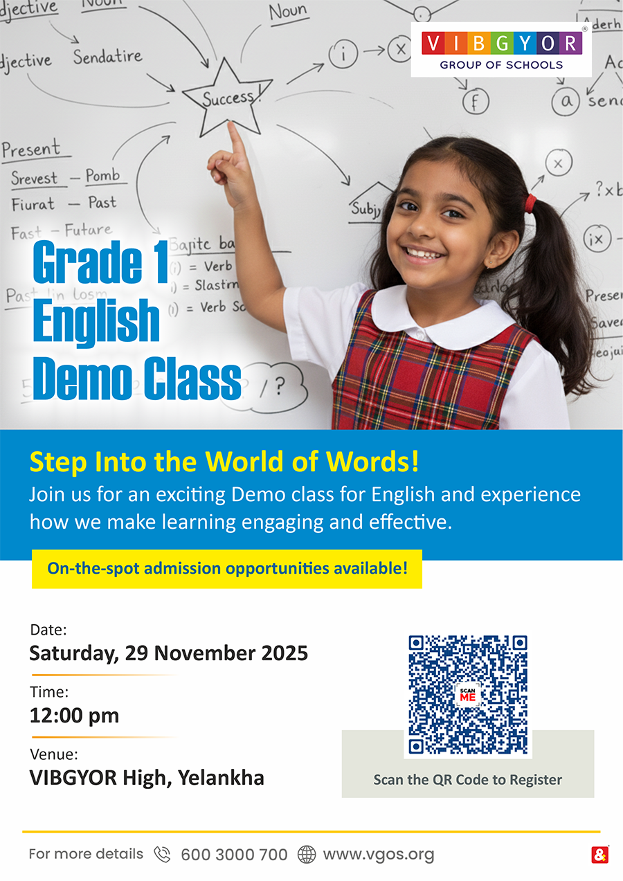 Grade 1 English Demo Class, Yelahanka artwork