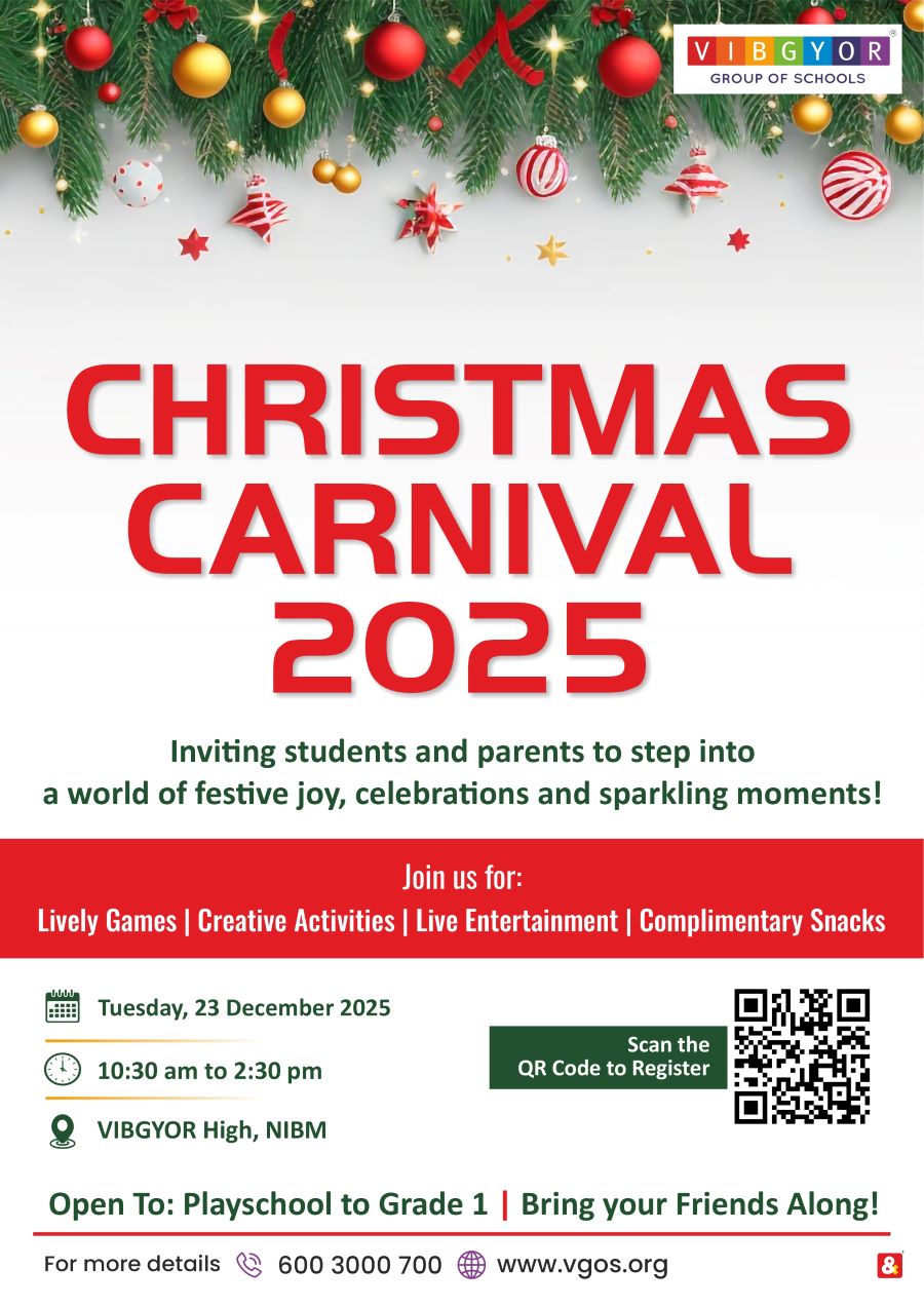 Christmas Carnival 2025, NIBM artwork