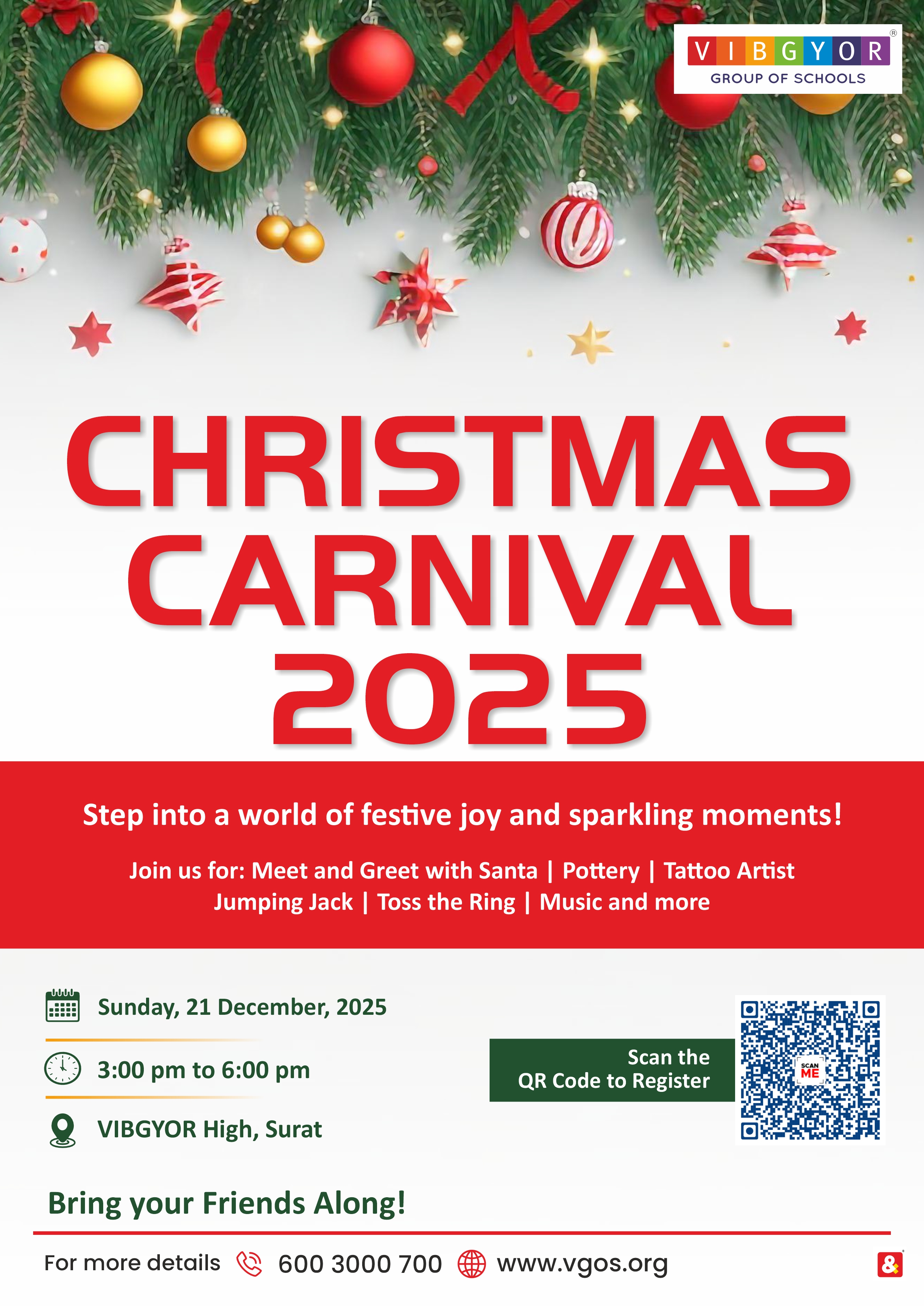 Christmas Carnival 2025, Surat artwork