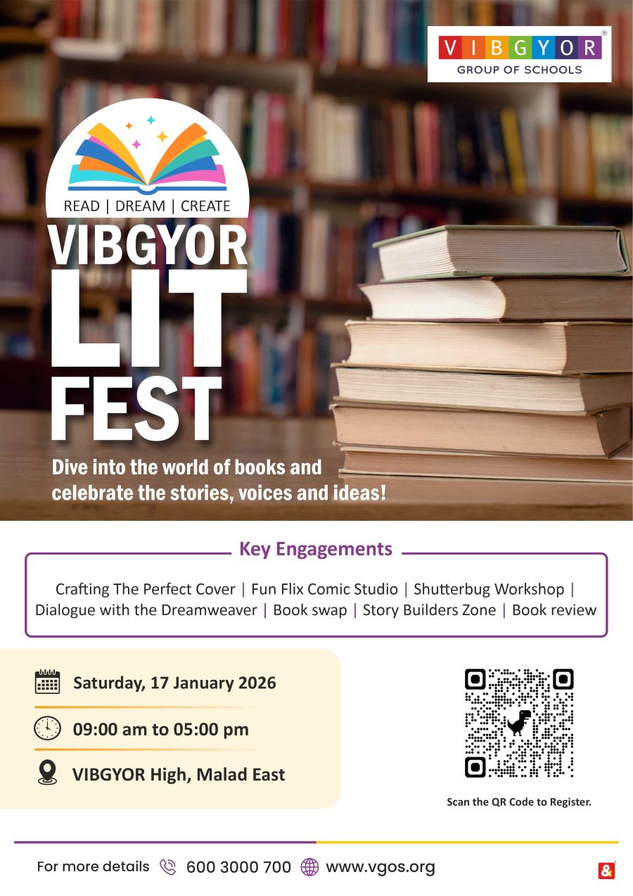 VIBGYOR LIT FEST, Malad East Event