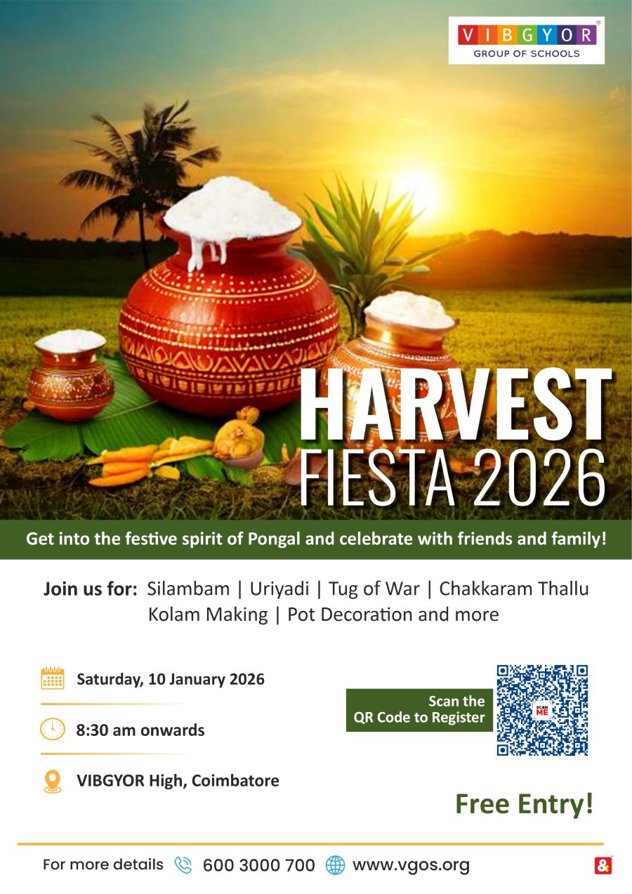 Harvest Fiesta 2026, Coimbatore Event