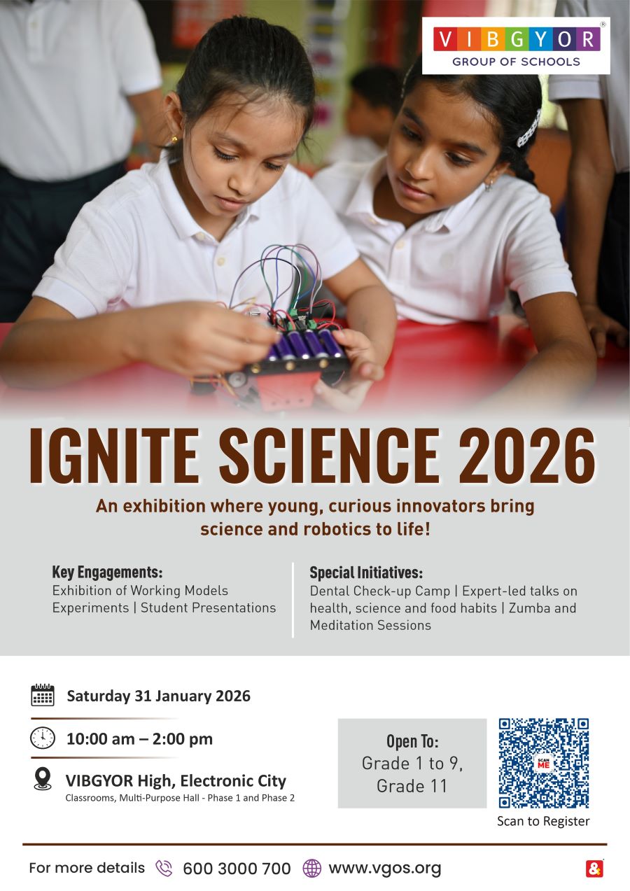 Ignite Science 2026, Electronic City Event