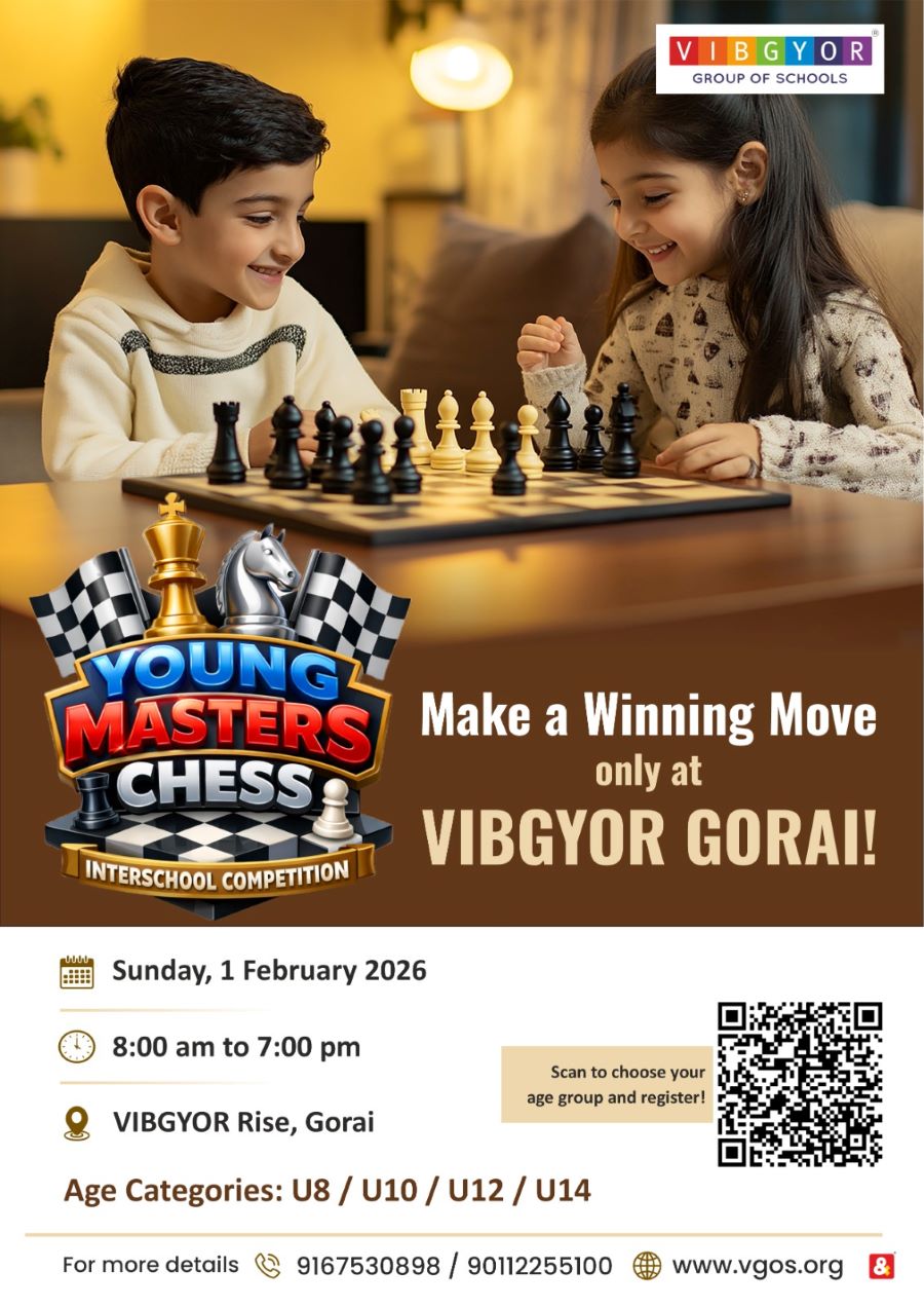 Young Masters Chess Interschool Competition, Gorai artwork