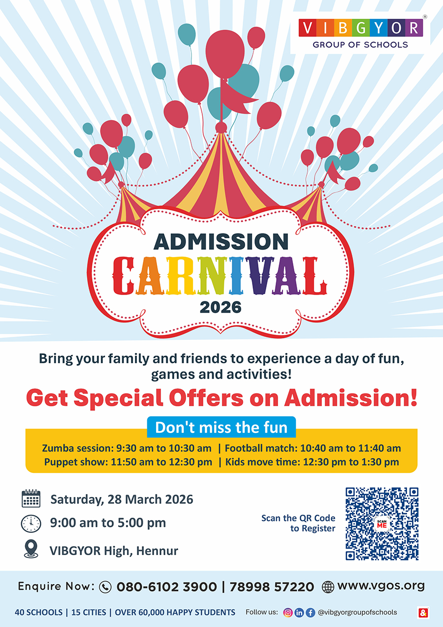 Admission Carnival, Hennur artwork