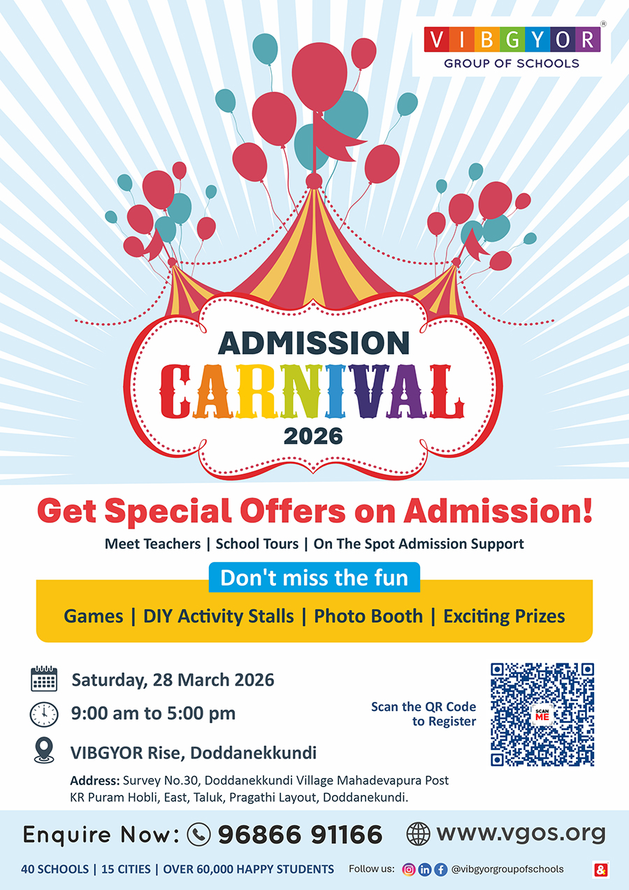 Admission Carnival, Doddanekkundi artwork