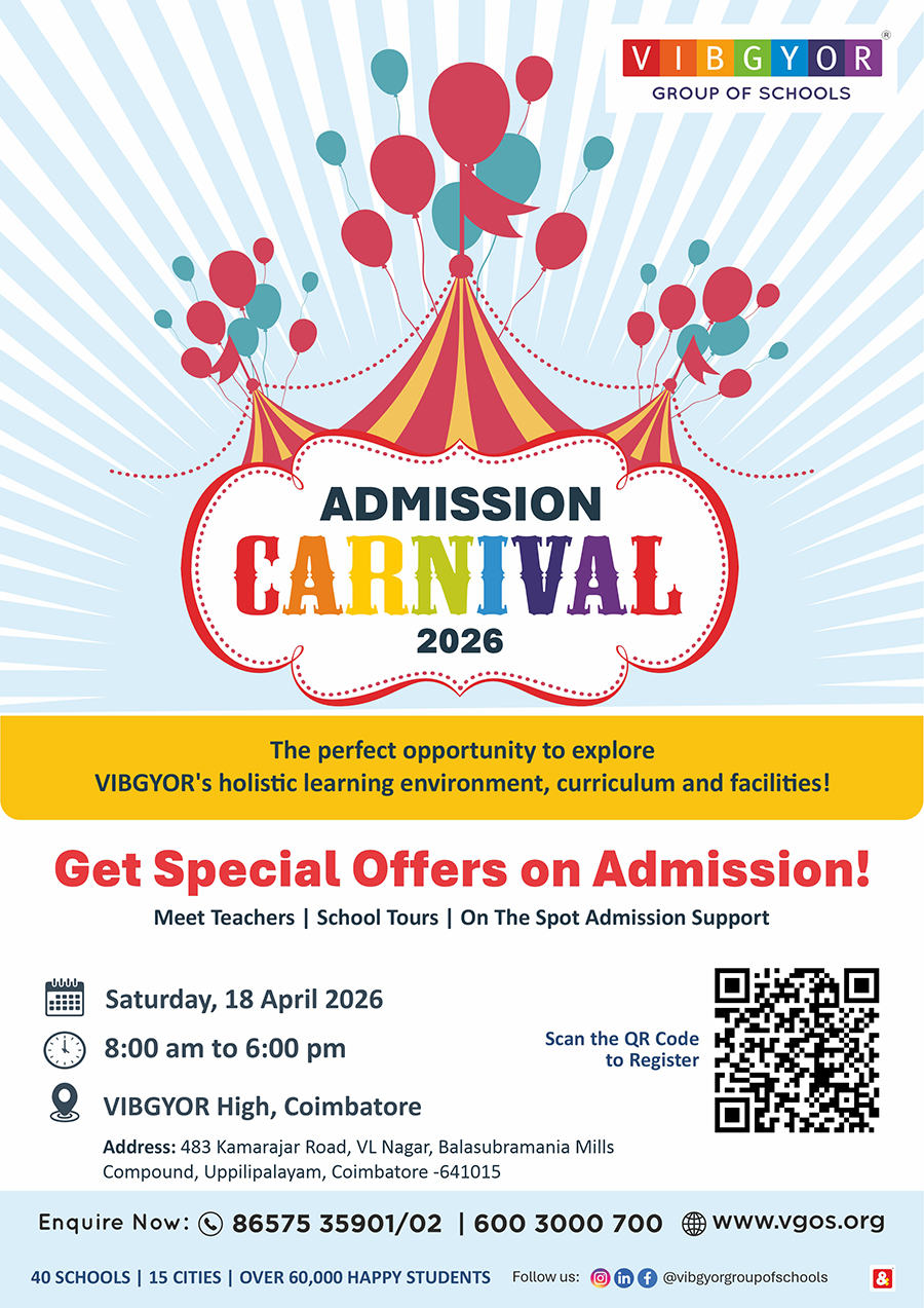 Admission Carnival, Coimbatore Event