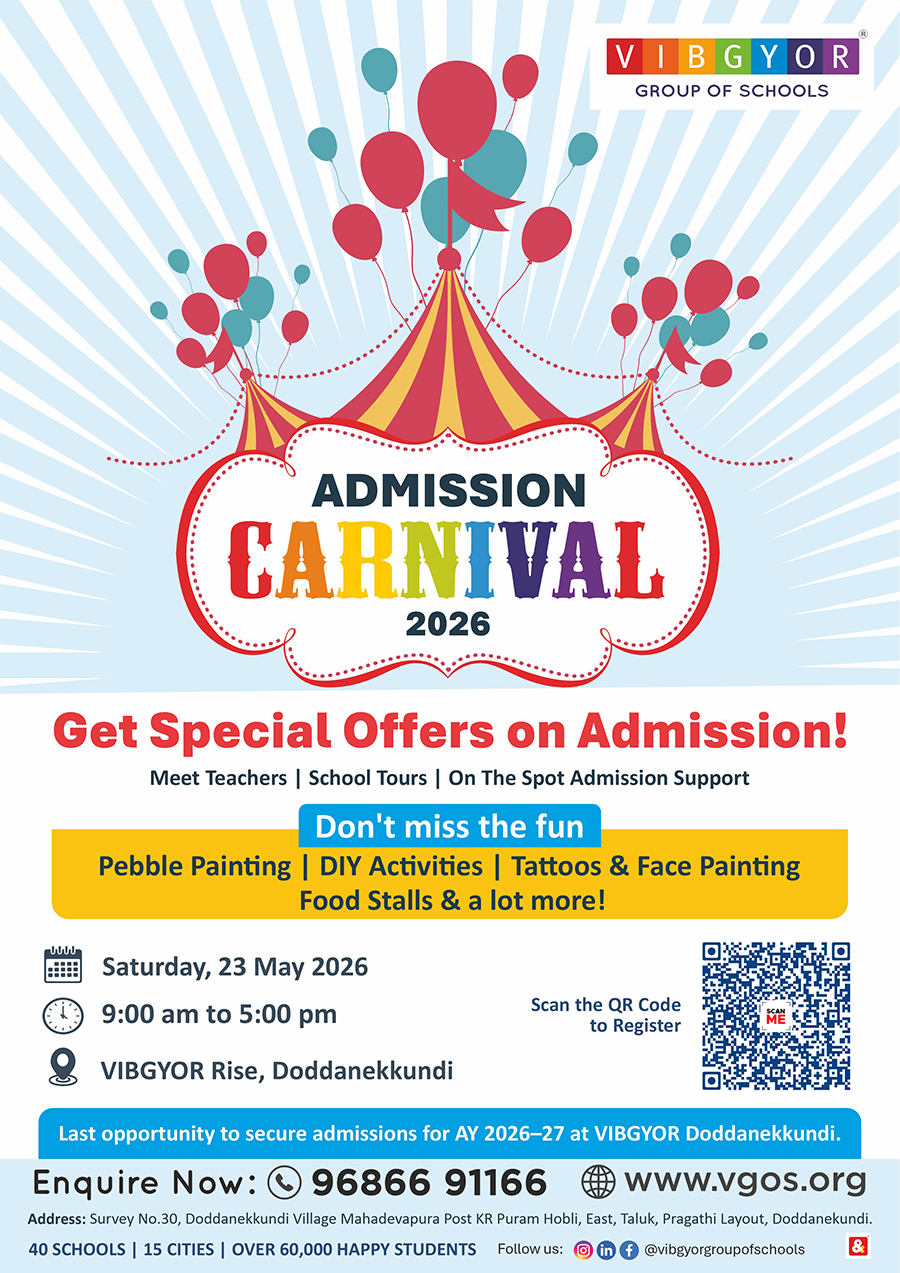 Admission Carnival, Doddanekkundi artwork