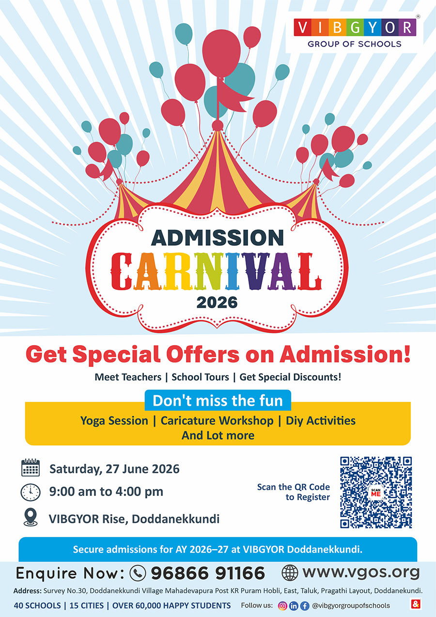 Admission Carnival, Doddanekkundi artwork